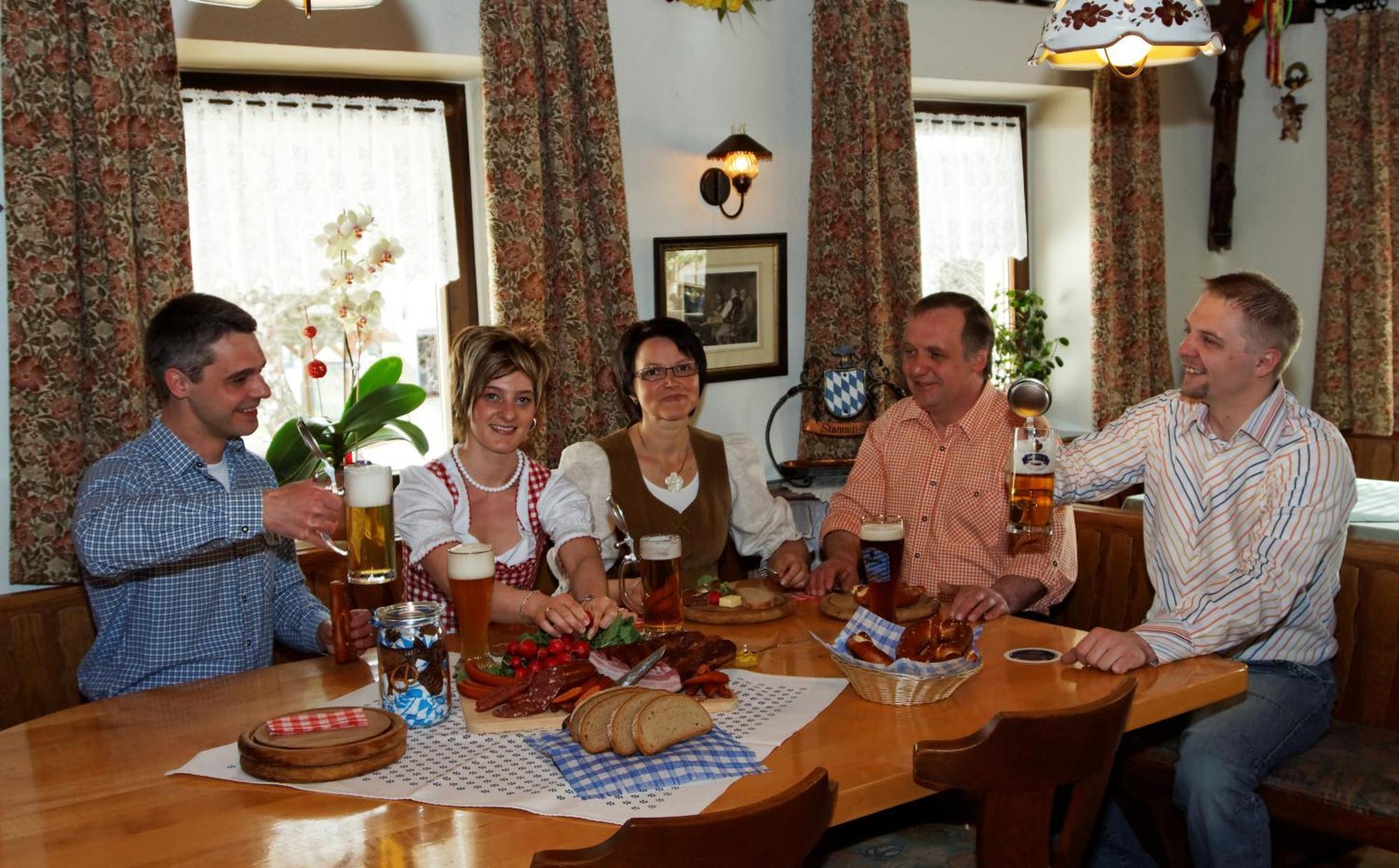 Gasthof-Pension-Kraus Achslach エクステリア 写真