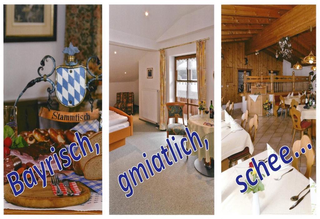 Gasthof-Pension-Kraus Achslach エクステリア 写真